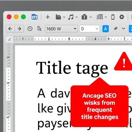 修改网站标题会不会引起搜索引擎降权？解析与注意事项