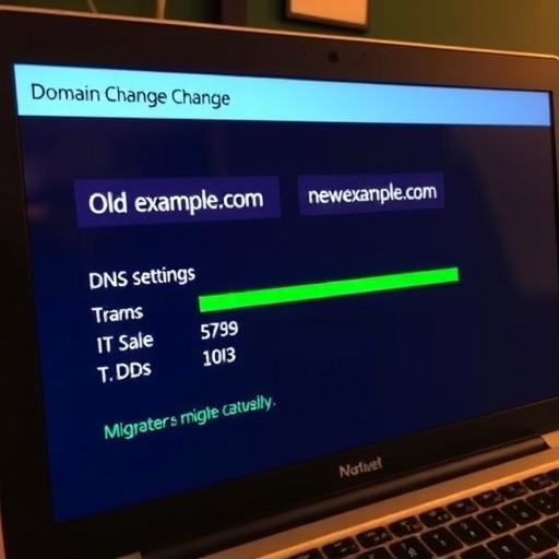 网站更换域名后优化处理关键步骤