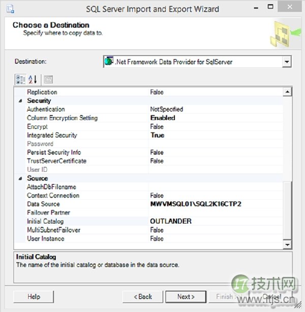 SQL Server导入导出向导配置Always Encrypted数据复制方法
