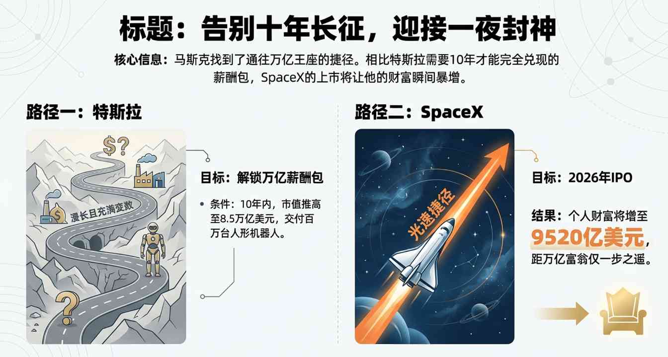 马斯克或通过SpaceX资本化冲击万亿财富