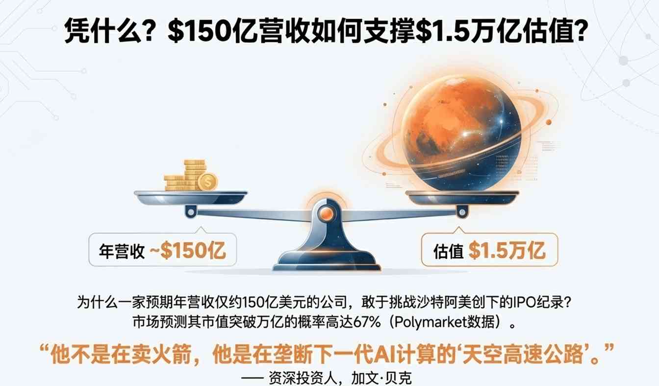 马斯克或通过SpaceX资本化冲击万亿财富