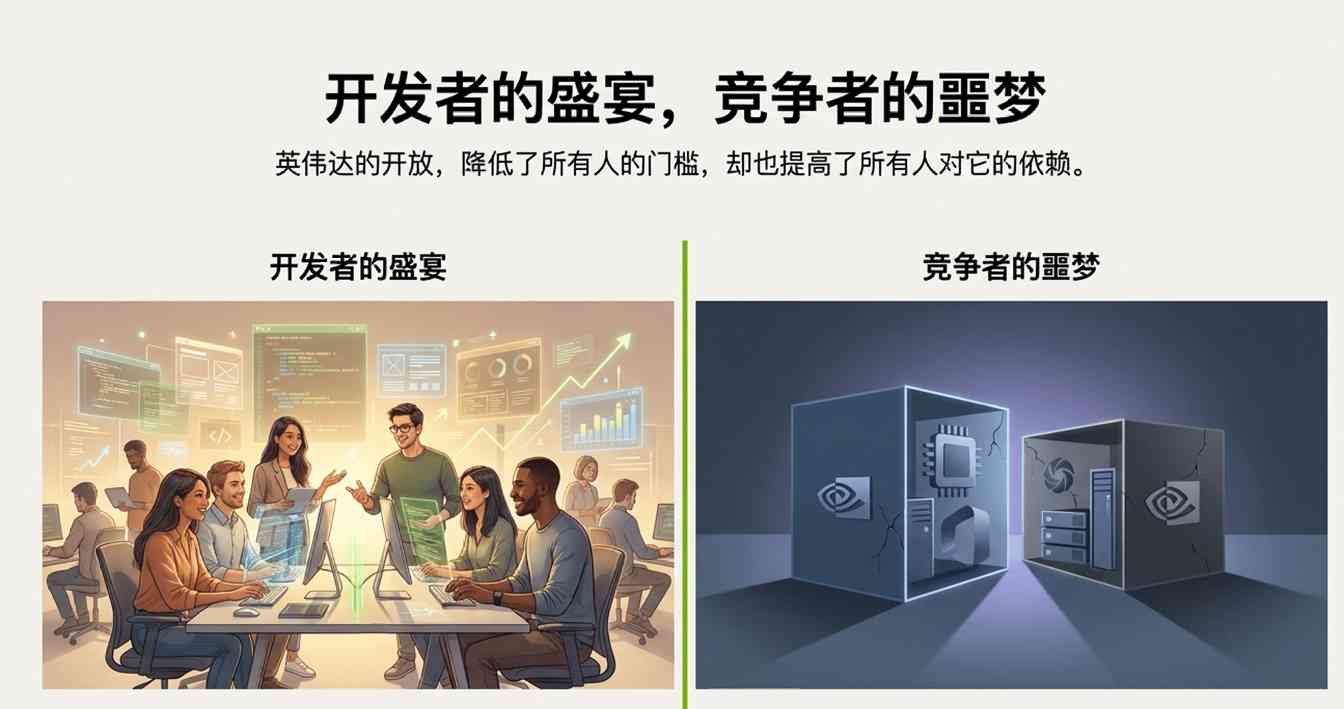 英伟达开源策略构建AI平台霸权