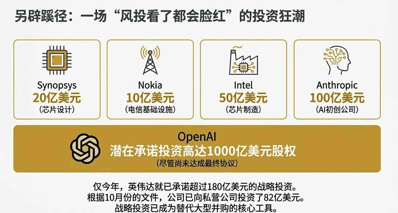英伟达巨量现金投资战略面临泡沫风险考验