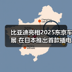 比亚迪亮相2025东京车展 在日本推出首款插电混