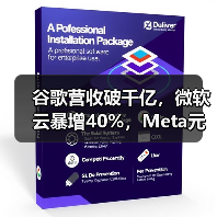 谷歌营收破千亿,微软云暴增40%,Meta元宇宙日 谷歌营收破千亿,微软云暴增40%,Meta元宇宙日