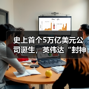 史上首个5万亿美元公司诞生，英伟达“封神”！