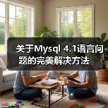 关于Mysql 4.1语言问题的完美解决方法