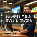 Veo 3.1颠覆AI视频生成：对象编辑与沉浸式音画升级