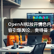 OpenAI CEO松绑内容限制 成人保护与心理健康平衡引争议 OpenAI CEO松绑内容限制 成人保护与心理健康平衡引争议