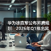 华为徐直军公布昇腾规划：2026年Q1推出昇腾950