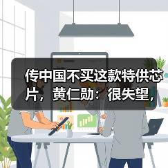 传中国不买这款特供芯片,黄仁勋:很失望,但理 传中国不买这款特供芯片,黄仁勋:很失望,但理