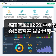 福田汽车2025年中商务会隆重召开 锚定世界一流战略目标 福田汽车2025年中商务会隆重召开 锚定世界一流战略目标