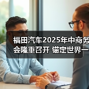 福田汽车2025年中商务会隆重召开 锚定世界一流战略目标 福田汽车2025年中商务会隆重召开 锚定世界一流战略目标