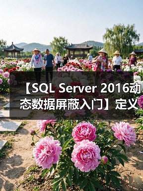 【SQL Server 2016动态数据屏蔽入门】定义屏蔽 【SQL Server 2016动态数据屏蔽入门】定义屏蔽