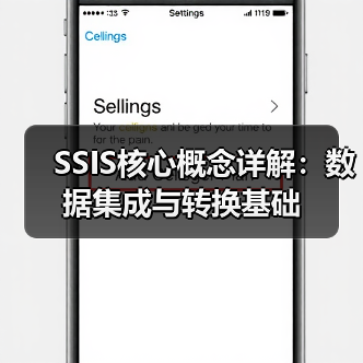 SSIS核心概念详解:数据集成与转换基础 SSIS核心概念详解:数据集成与转换基础