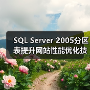 SQL Server 2005分区表提升网站性能优化技巧 SQL Server 2005分区表提升网站性能优化技巧
