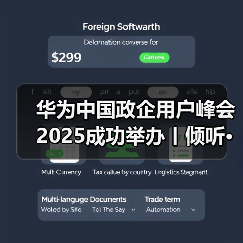 华为中国政企用户峰会2025成功举办丨倾听·践行 共创AI新时代