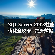 SQL Server 2008性能优化全攻略:提升数据库效率的关键技巧 SQL Server 2008性能优化全攻略:提升数据库效率的关键技巧
