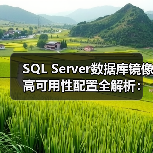 SQL Server数据库镜像高可用性配置全解析：故障转移实战与经验分享