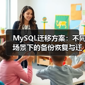 MySQL迁移方案：不同场景下的备份恢复与迁移策略