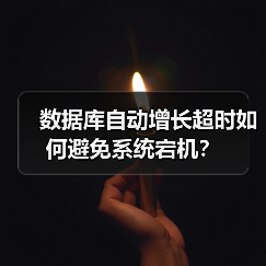 数据库自动增长超时如何避免系统宕机？