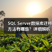 SQL Server数据库迁移方法有哪些？详细解析