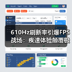 610Hz电竞显示器革新:FPSE游戏体验如何突破极限?-智穹界来普科技 610Hz电竞显示器革新:FPSE游戏体验如何突破极限?-智穹界来普科技