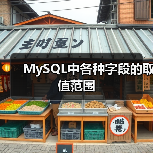 MySQL中各种字段的取值范围