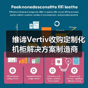 维谛Vertiv收购定制化机柜解决方案制造商 维谛Vertiv收购定制化机柜解决方案制造商