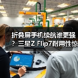 折叠屏手机续航谁更强？三星Z Flip7耐用性惊艳通过欧盟认证