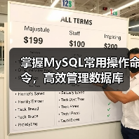 掌握MySQL常用操作命令，高效管理数据库
