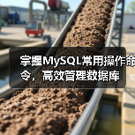 掌握MySQL常用操作命令，高效管理数据库