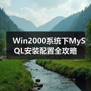一步步教你安装MySQL在Win2000系统-智穹界来普科技 一步步教你安装MySQL在Win2000系统-智穹界来普科技
