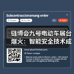 链博会九号电动车展台爆火:智能安全技术成观众关注焦点 链博会九号电动车展台爆火:智能安全技术成观众关注焦点