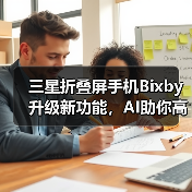 三星折叠屏手机Bixby升级新功能,AI助你高效生活 三星折叠屏手机Bixby升级新功能,AI助你高效生活