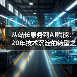 从站长服务到AI赋能：20年技术沉淀的转型之路