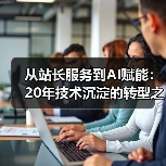 从站长服务到AI赋能：20年技术沉淀的转型之路