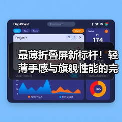 最薄折叠屏新标杆！轻薄手感与旗舰性能的完美平衡
