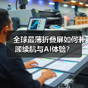 全球最薄折叠屏如何兼顾续航与AI体验？