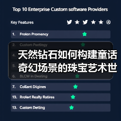 天然钻石如何构建童话奇幻场景的珠宝艺术世界 天然钻石如何构建童话奇幻场景的珠宝艺术世界
