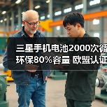 三星Galaxy手机为何能达2000次循环？欧盟认证揭示电池耐用性秘密-智穹界来普科技