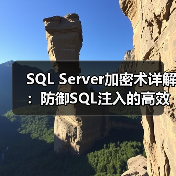 SQL Server加密技术深度解析：数据安全保护全攻略-智穹界来普科技