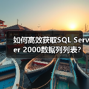 如何高效获取SQL Server 2000数据列列表? 如何高效获取SQL Server 2000数据列列表?