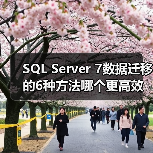 SQL Server 7数据迁移的6种方法哪个更高效? SQL Server 7数据迁移的6种方法哪个更高效?