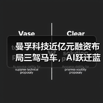 曼孚科技近亿元融资布局三驾马车,AI跃迁蓝图加速落地 曼孚科技近亿元融资布局三驾马车,AI跃迁蓝图加速落地