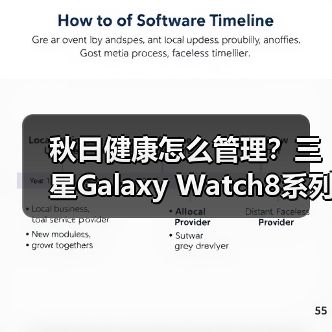 秋季健康怎么管理？三星Galaxy Watch8智能手表帮你科学护航-智穹界来普科技