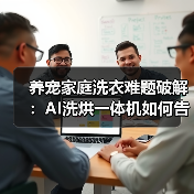养宠家庭洗衣难题破解：AI洗烘一体机如何告别毛发异味困扰