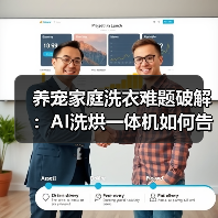 养宠家庭洗衣难题破解：AI洗烘一体机如何告别毛发异味困扰
