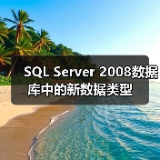SQL Server 2008数据库中的新数据类型 SQL Server 2008数据库中的新数据类型