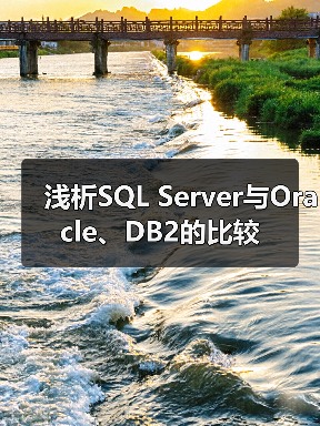 浅析SQL Server与Oracle、DB2的比较